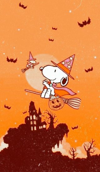 Snoopy Halloween wallpaper - Wallpaper Sun