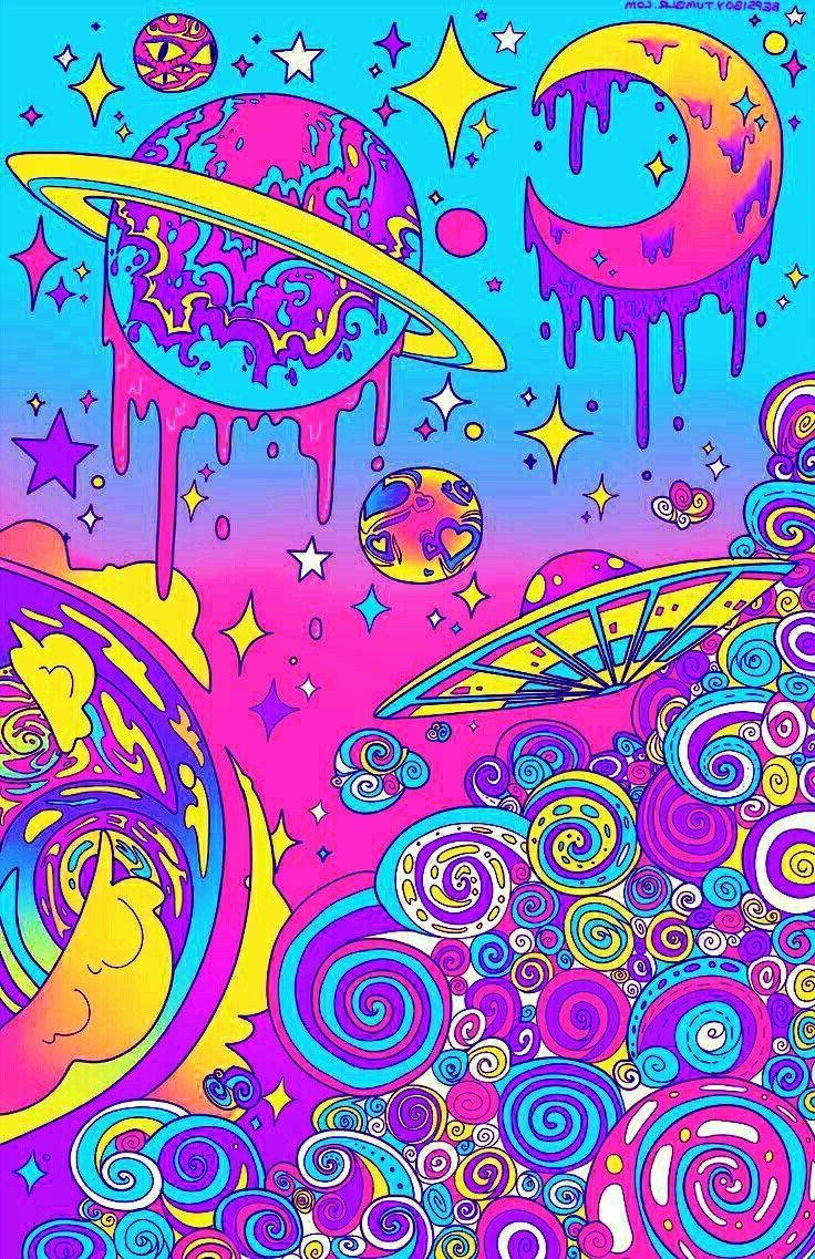 Trippy Computer Backgrounds Aesthetic