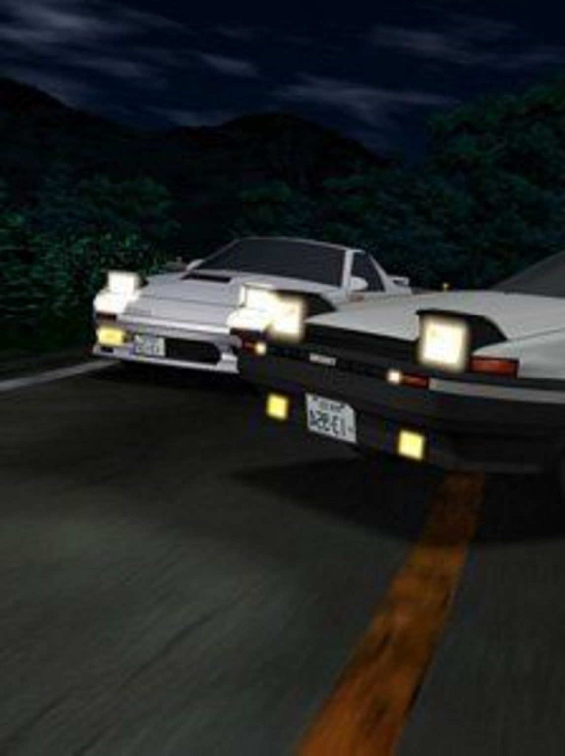 Обои initial d 4к