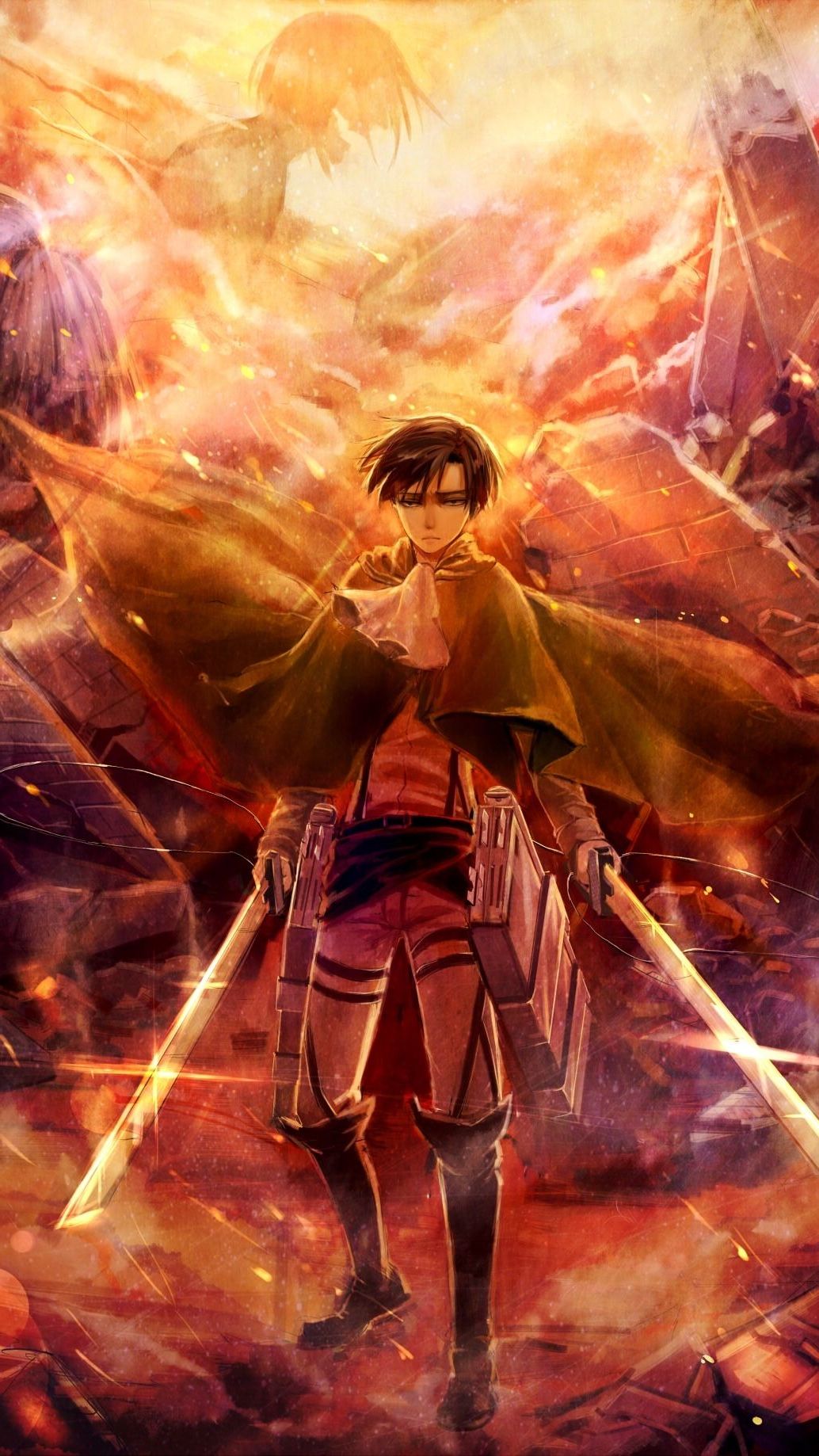 Attack On Titan 4k background - Wallpaper Sun