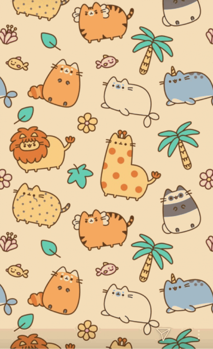 Cute Pusheen Wallpaper 1