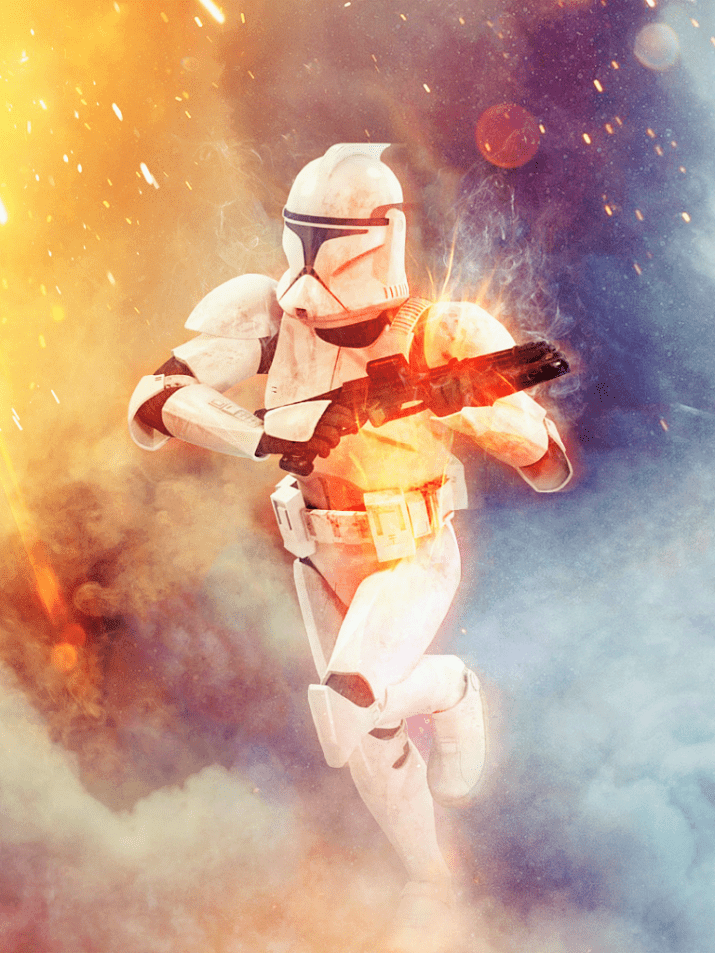 Fire Clone Wars Wallpaper 1