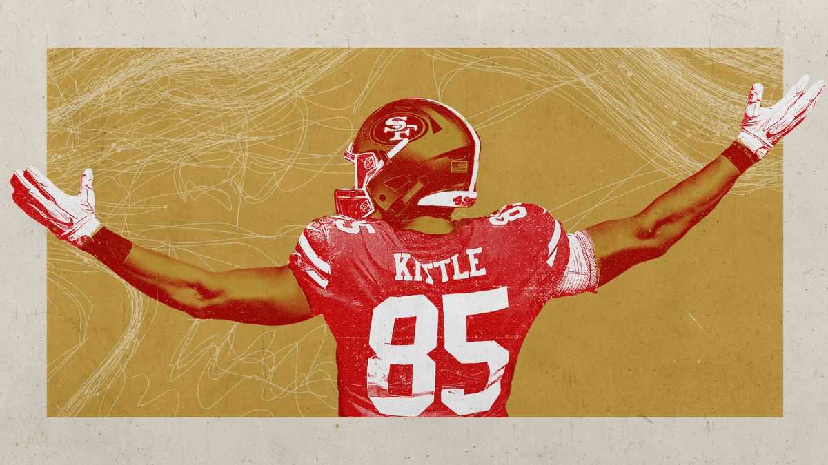 George Kittle, San Francisco 49ers, NFL, american football, tight end,  George Krieger Kittle, HD wallpaper