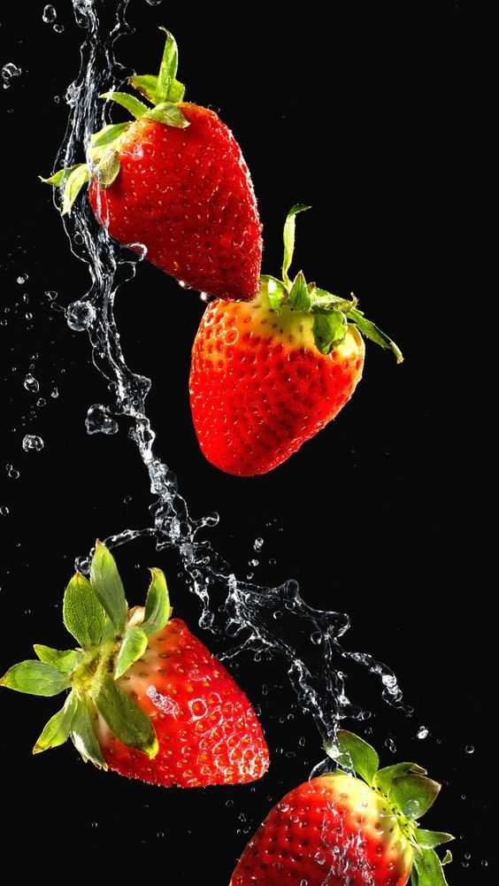 Mobile Strawberry Wallpaper - Wallpaper Sun