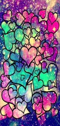 Hearts Cute Girly Wallpaper 28