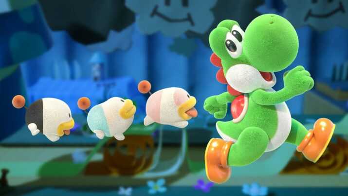 Game Yoshi's Crafted World Wallpaper 1